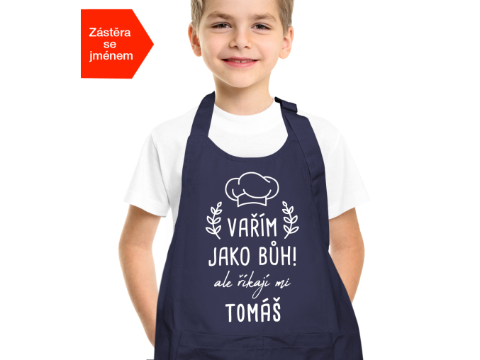 Dětská zástěra na vaření