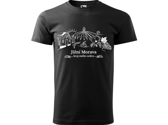 Pánské tričko - Jižní Morava (SLEVA)