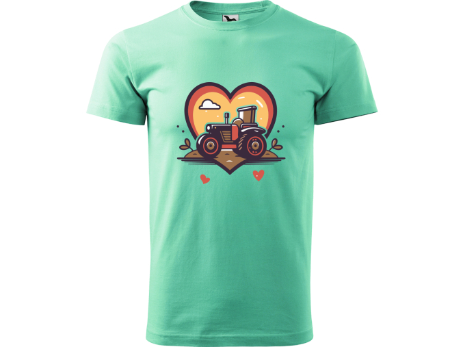 Tričko s traktorem