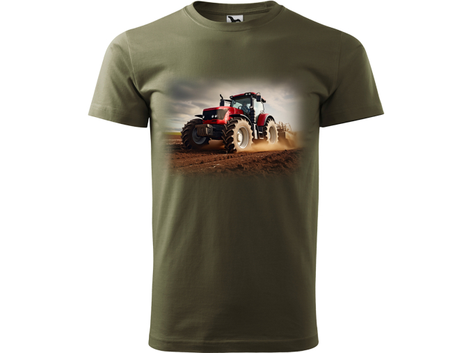 Tričko s traktorem