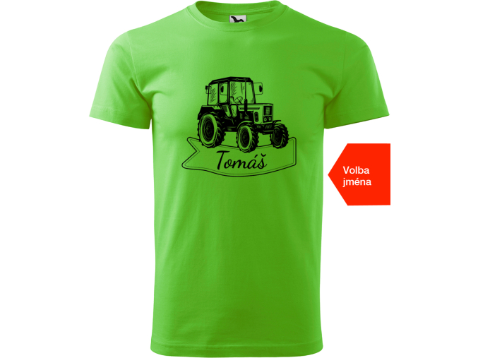 Tričko s traktorem