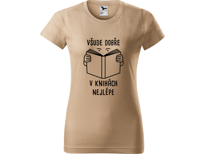 Tričko s knihou