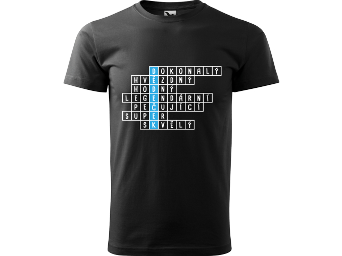 Tričko s křížovkou