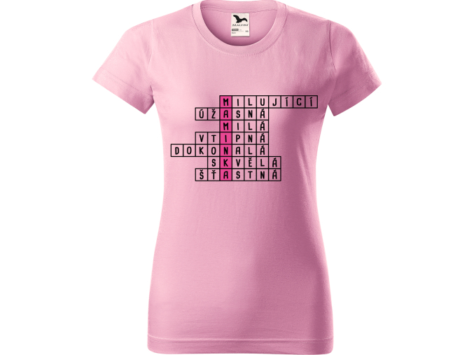 Tričko s křížovkou