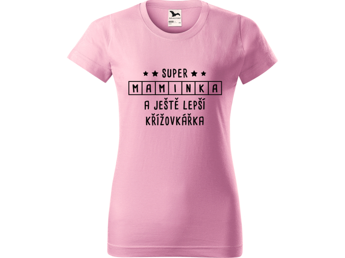 Tričko s křížovkou