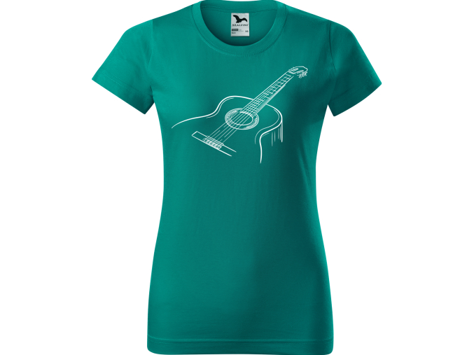 Tričko s kytarou