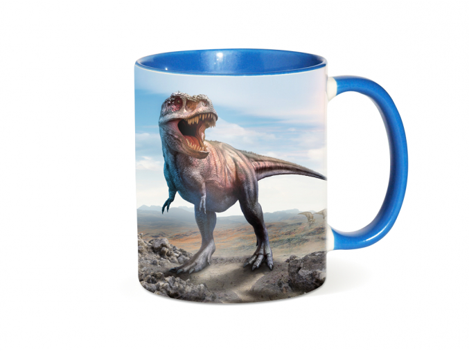 Hrneček s dinosaurem