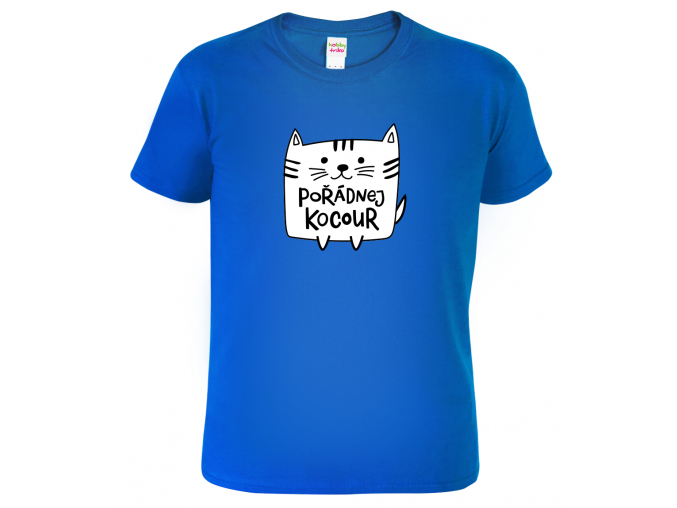 Dětské chlapecké tričko s kočkou