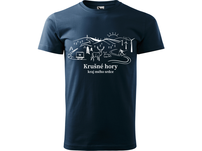 Tričko Krušné hory
