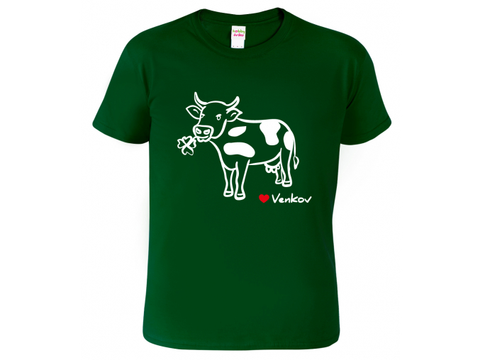 Tričko pro chalupáře - Kráva