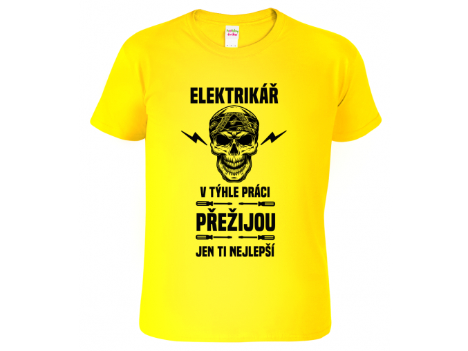 tričko elektrikář