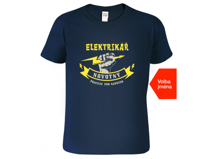 Tričko elektrikář