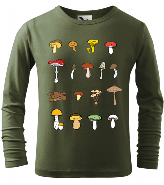 Dětské houbařské tričko