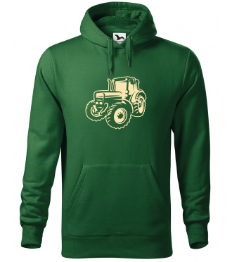 Mikina s traktorem