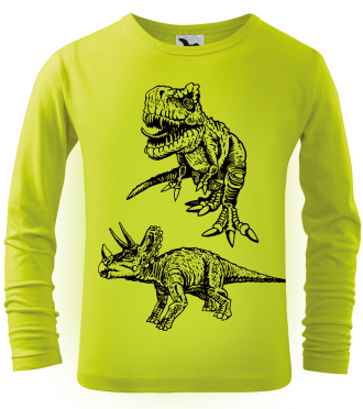Tričko s dinosaurem