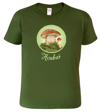 Tričko s houbou - dárky pro houbaře