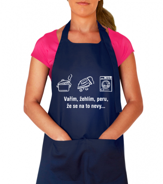 Vtipná zástěra na vaření