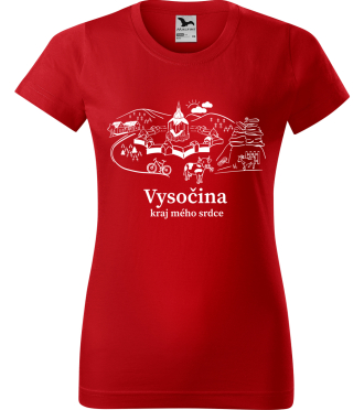 Tričko Českomoravská vysočina