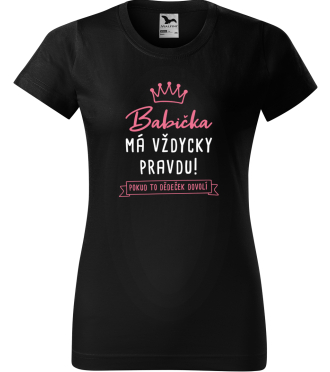 Tričko pro babičku