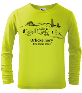 Tričko Orlické hory