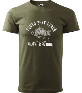 Tričko pro rybáře