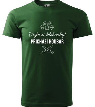 Tričko s houbami