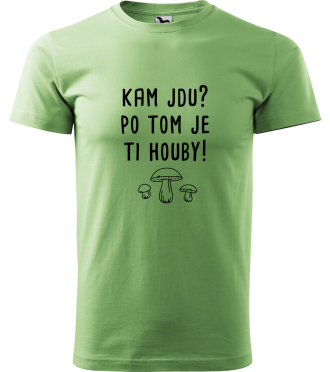Tričko houby