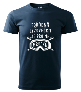 Dětské tričko pro lyžaře