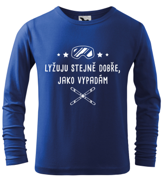 Dětské tričko pro lyžaře