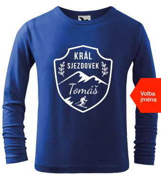 Dětské tričko pro lyžaře