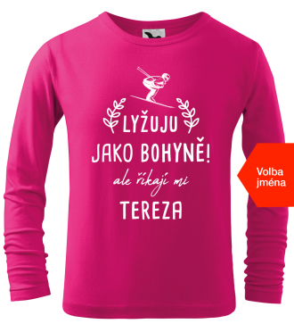 Dětské tričko pro lyžaře