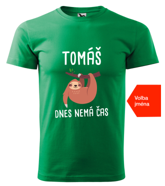tričko s lenochodem