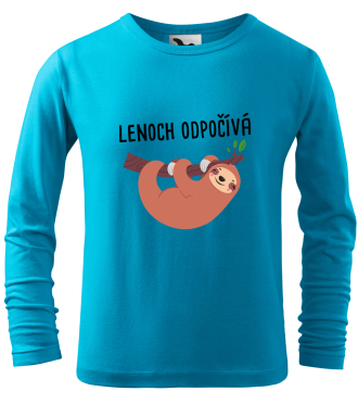 tričko s lenochodem