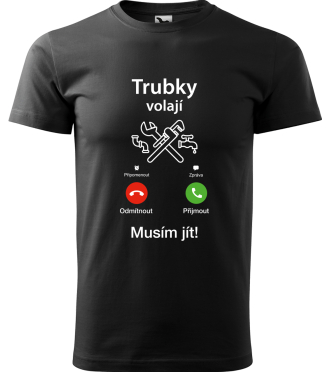 tričko pro instalatéra