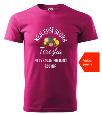 tričko pro sestru