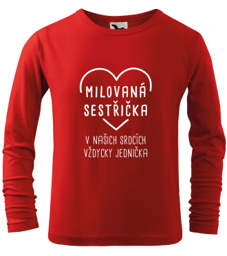 tričko pro sestru