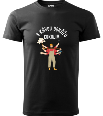 tričko káva