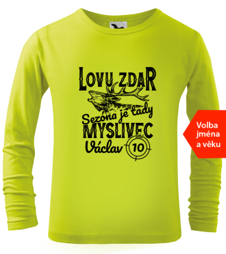 Dětské myslivecké tričko
