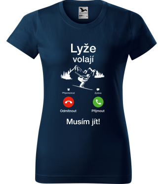 tričko pro lyžařku