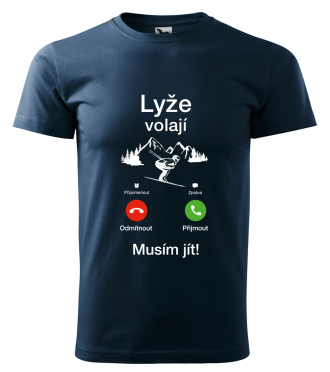 Dětské tričko pro lyžaře