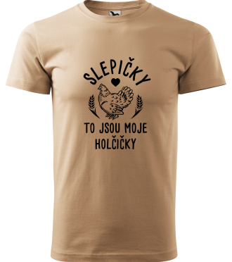 tričko se slepicí
