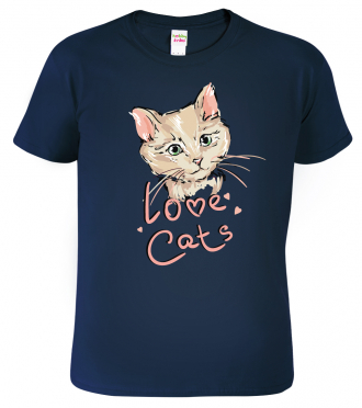 Dětské tričko s kočkou