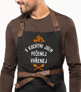pánská zástěra na vaření