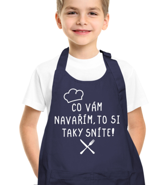 Dětská zástěra na vaření