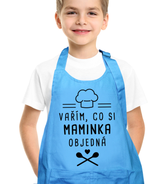 Dětská zástěra na vaření