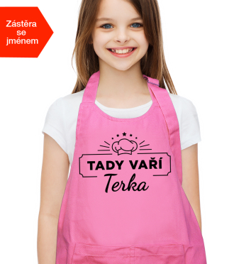 Dětská zástěra na vaření