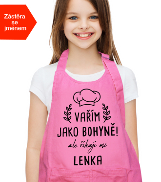 Dětská zástěra na vaření
