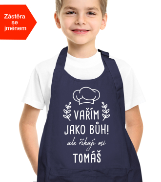Dětská zástěra na vaření