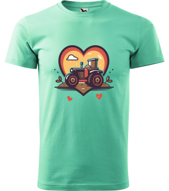 Tričko s traktorem