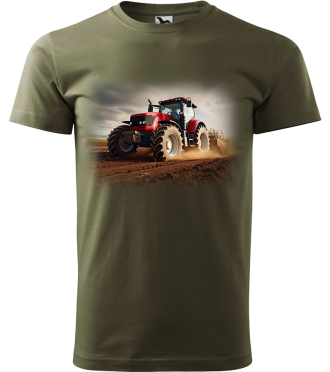Tričko s traktorem